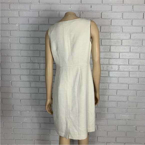 Limited Women’s Classic Cream Sheath Dress - Picture 3 of 4